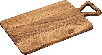 KESPER Doštička na krájanie s rukoväťou Akácia, výška 15 mm, 420 × 230 mm