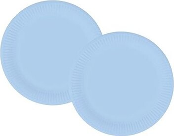 GODAN Papierový tanier svetlomodrý 18 cm, 12 ks