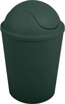 MSV výklopný kôš Ako, tmavozelený, plast, 5,5 l