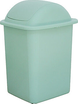 Belli E Forti Výklopný odpadkový kôš FLIP, zelený, plast, 18 l