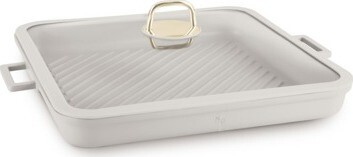 BerlingerHaus Sahara Collection Pánev grilovací s titanovým povrchem a poklicí 34 cm