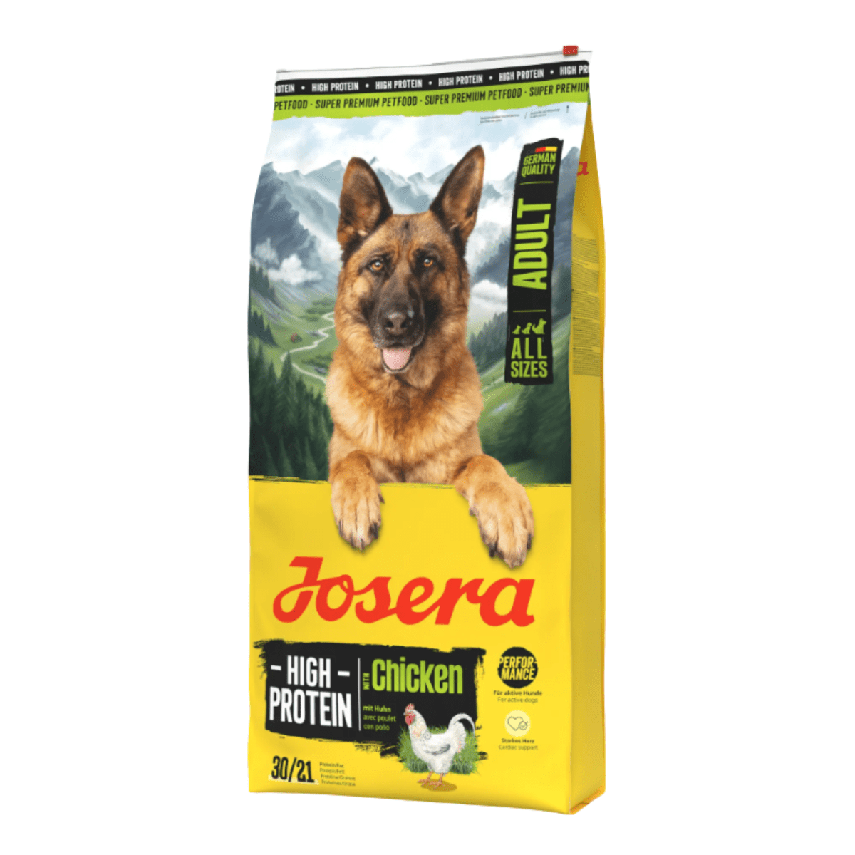 Josera High Protein Adult kuracie - výhodné balenie: 2 x 12,5 kg
