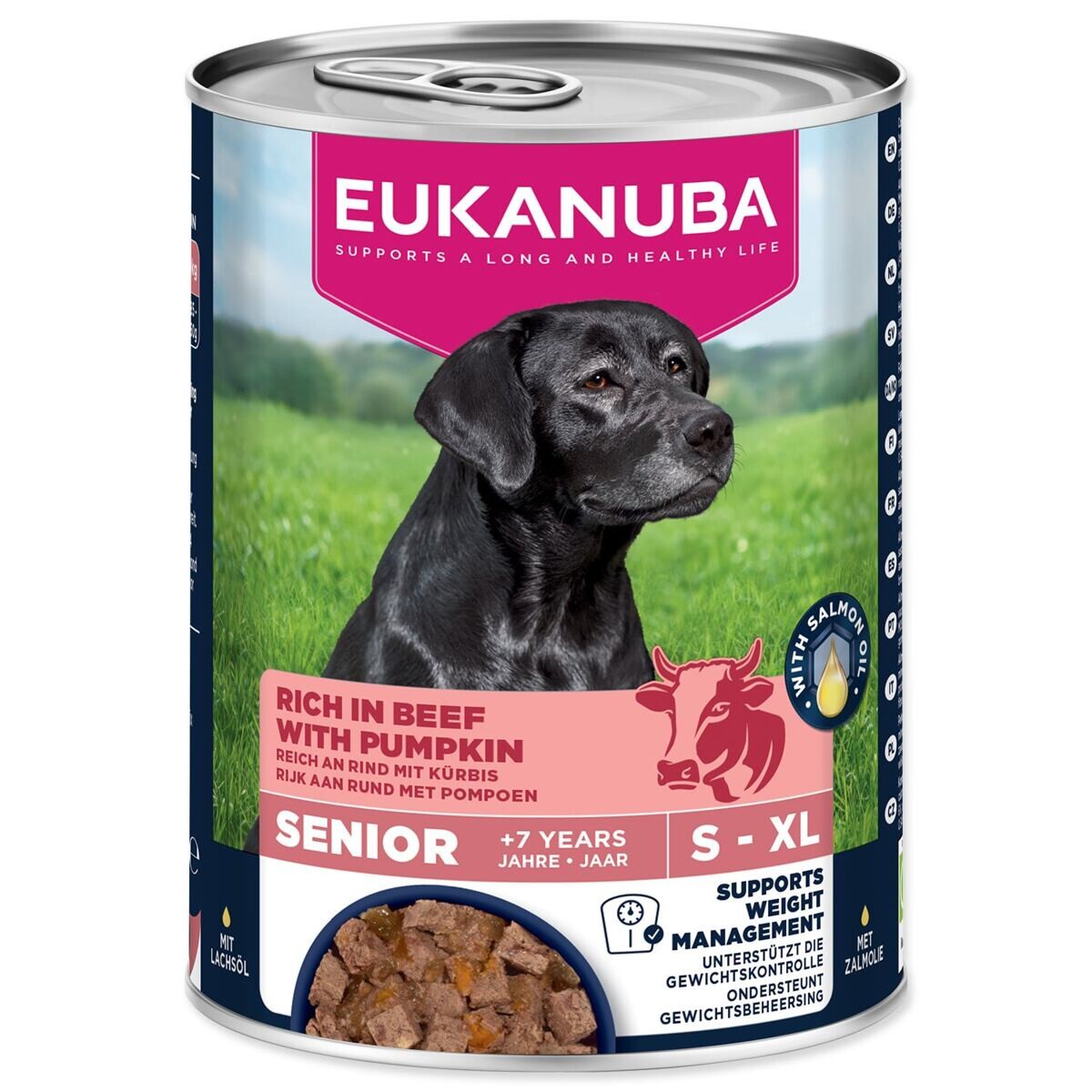 Eukanuba Senior hovädzie s tekvicou - 400 g