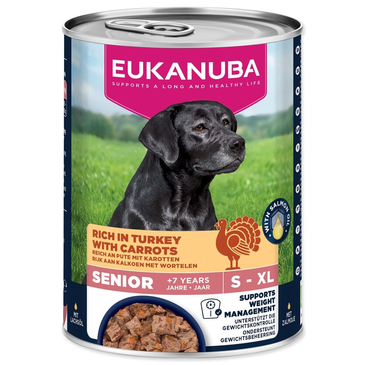 Eukanuba Senior bohaté na morčacie s mrkvou - 400 g