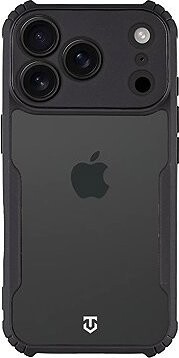Tactical Quantum Stealth Kryt pre Apple iPhone 17 Pro Clear/Black
