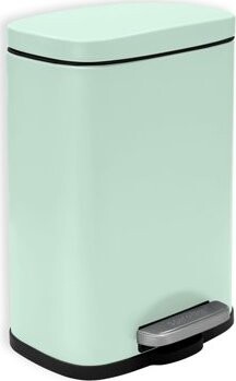 Spirella pedálový odpadkový kôš Akira, matný ľadovo zelený, oceľ, 5 l