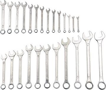 VOREL Kľúče očkoploché 6 – 32 mm v sade TO-51650