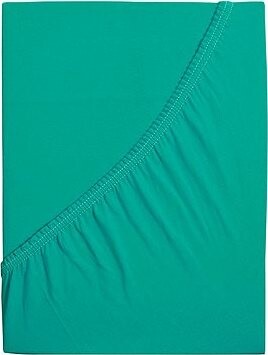 B.E.S. – Petrovice Prestieradlo JERSEY detské – 60 × 120 cm, Zelený tyrkys