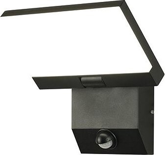 IMMAX MODERN vonkajšie nástenné s PIR senzorom, 18 W, 1278 lm, IP65, čierne