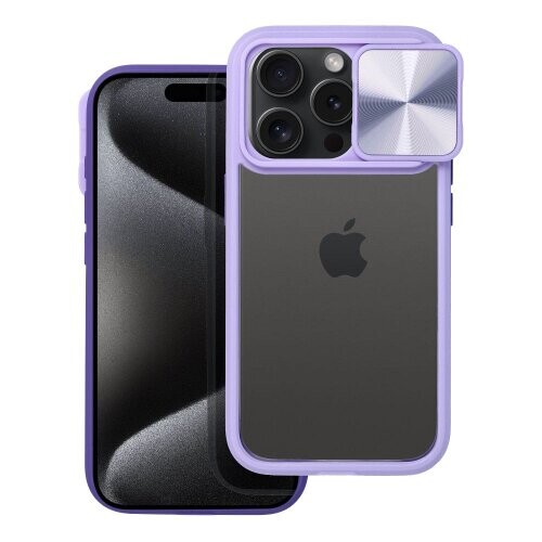 Puzdro Slider iPhone X/XS - fialové