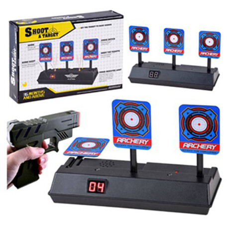 MG Strike elektronický terč (3 terče), čierny