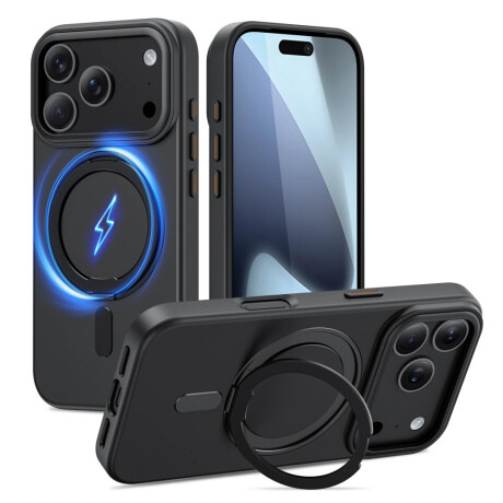 Tech-Protect MagRing MagSafe kryt na iPhone 17 Pro Max, čierny