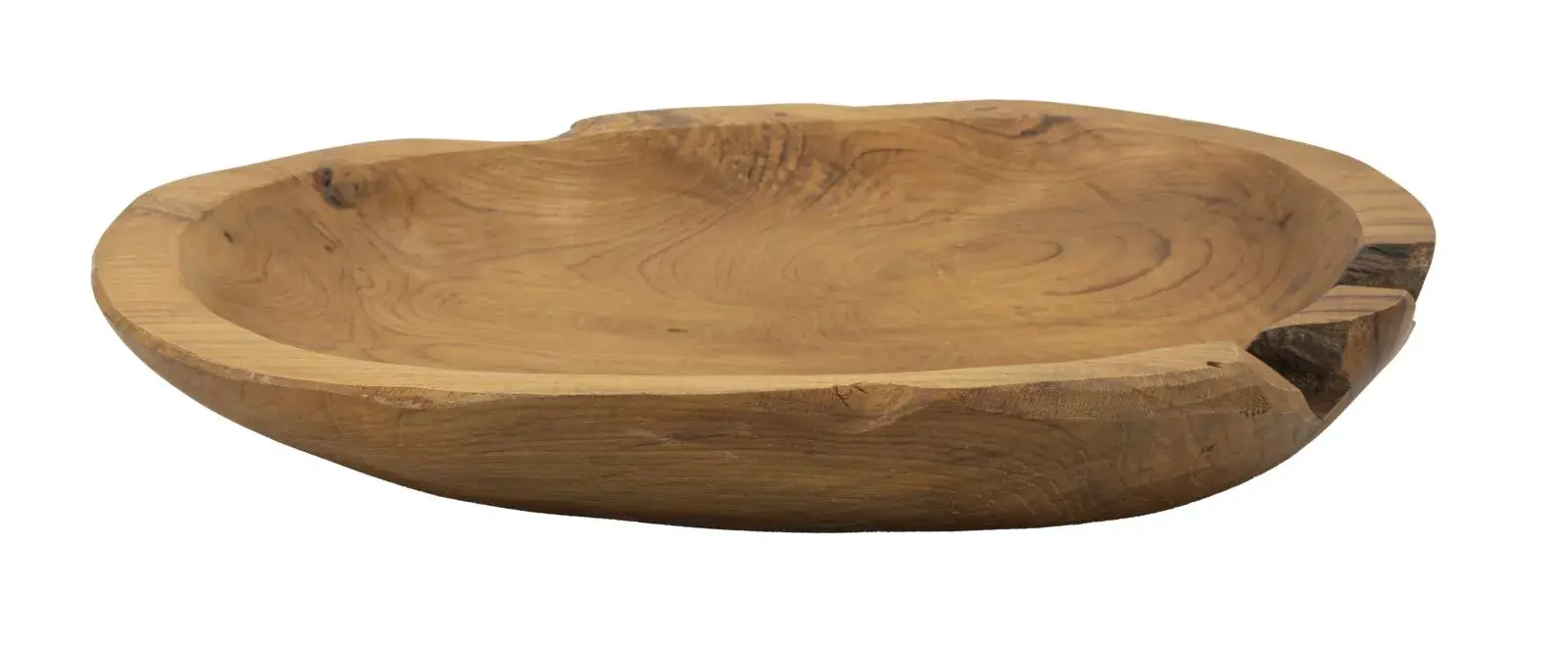 Dekorativní odkládací miska Wahan 43 cm z masivu