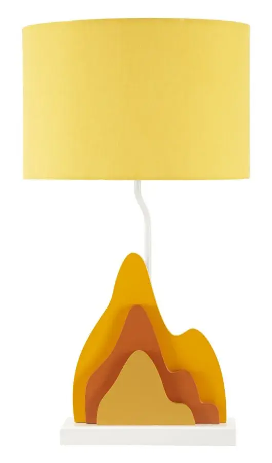 Stolní lampa Color A 57 cm žluto-oranžová