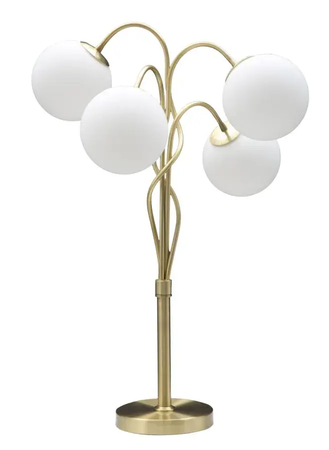 Stolní lampa Glamy 4 Light 74 cm zlatá