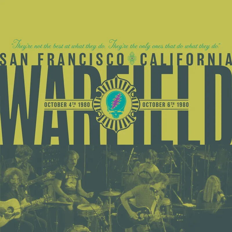 Grateful Dead, THE WARFIELD, SAN FRANCISCO, CA OCT 4 & 6, 1980, CD