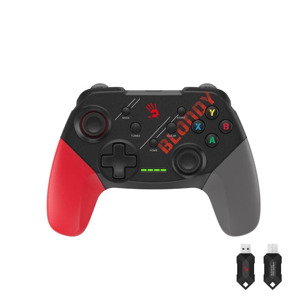 A4tech Bloody GPW50, gamepad, Dual mode 2, 4G+USB, čierna