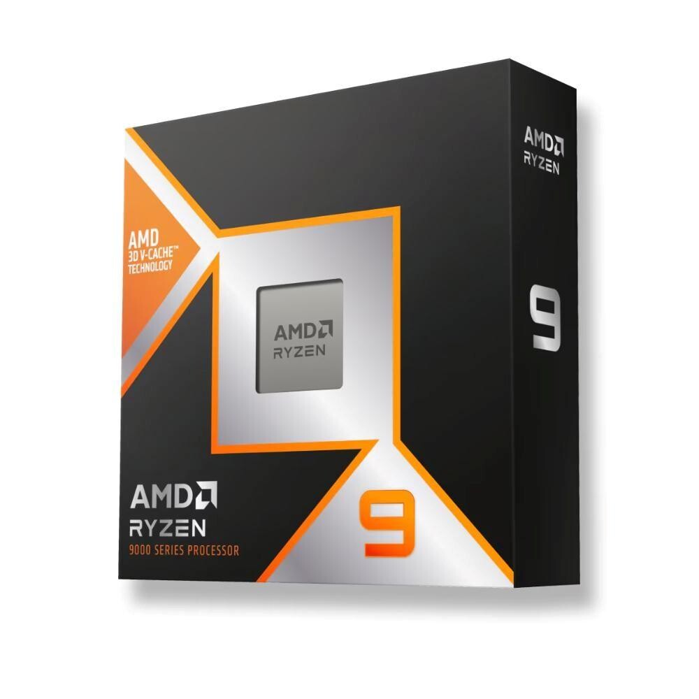 CPU AMD RÝDEN 9 9900X3D, 12-core, 4.4GHz, až 5.5GHz, 140MB cache, 120W, socket AM5, BOX, bez chladiča