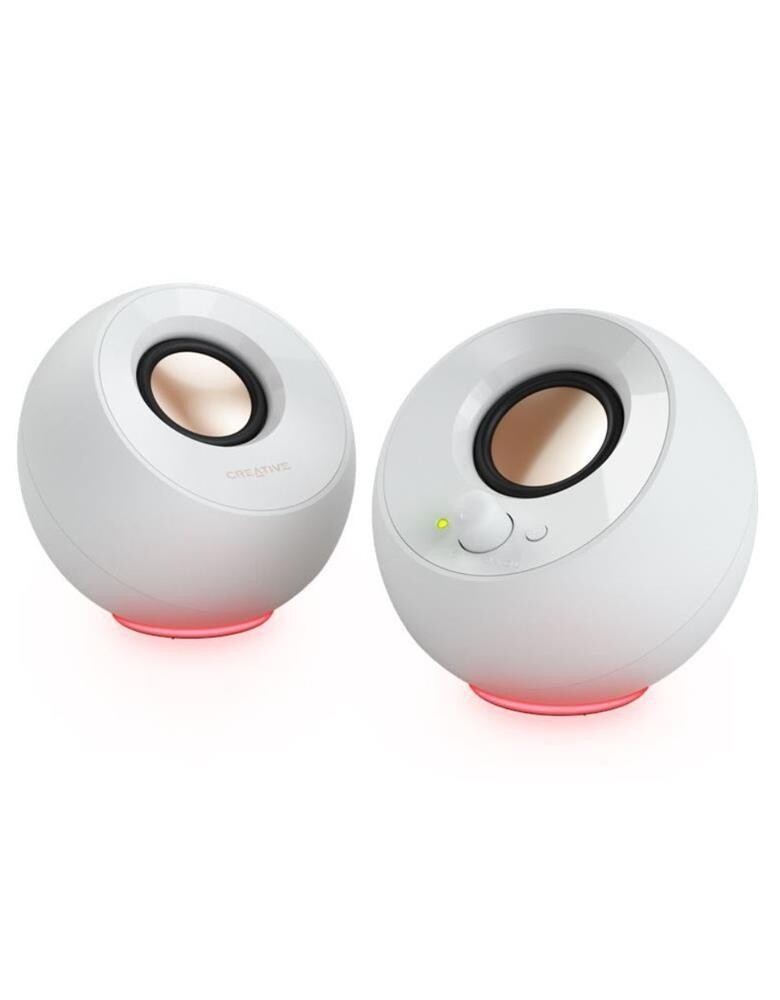 Creative repro Pebble SE - mobilný reproduktor - biely
