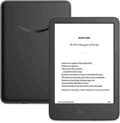 E-book Amazon Kindle Touch 2024 (16 GB), čierna, BEZ REKLAM