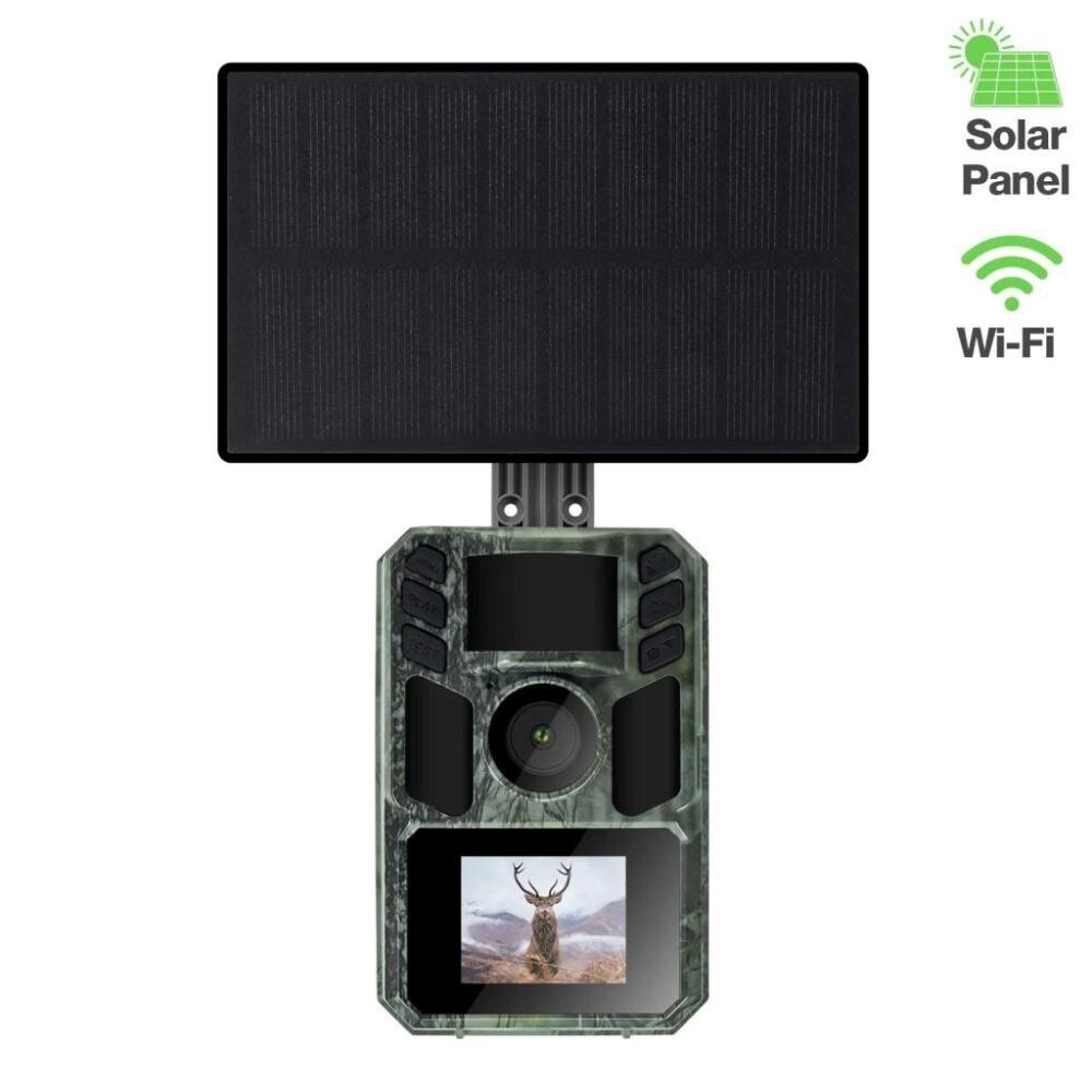 EVOLVEO StrongVision Solar WiFi, fotopasca s Aplikáciou WiFi a solárnym panelom