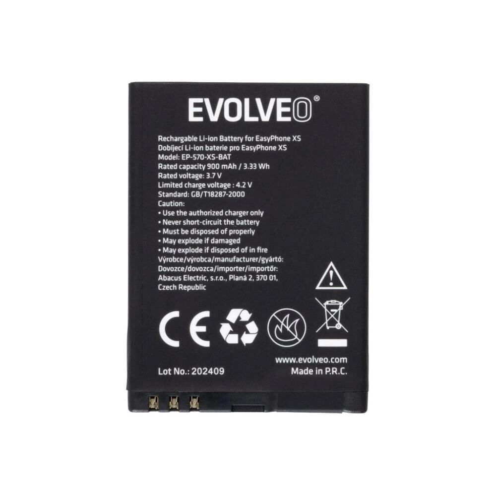 EVOLVEO originálna batéria 900 mAh pre EasyPhone XS (EP-570)
