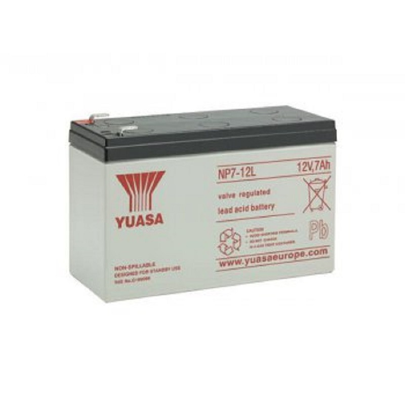 Fukawa YUASA NP7-12L (12V; 7Ah; faston F2-6,3mm; životnosť 5 rokov)