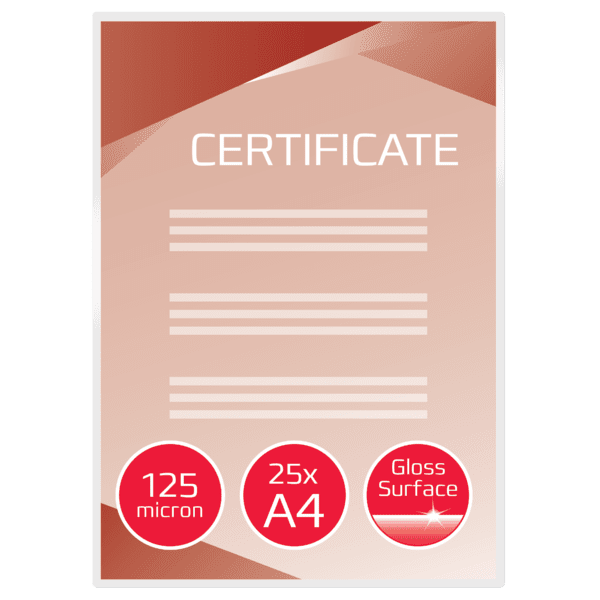 GBC Laminovacie vrecká A4 125 mic (25ks)