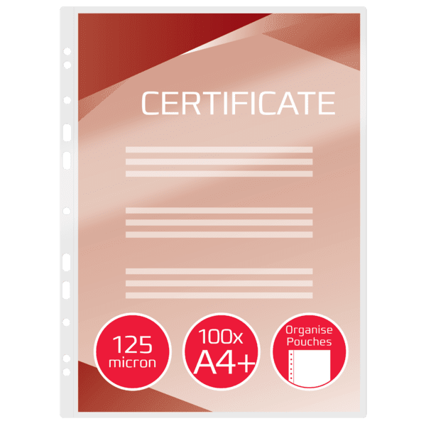 GBC Organizačné laminovacie vrecká A4+ 125 mic (100)