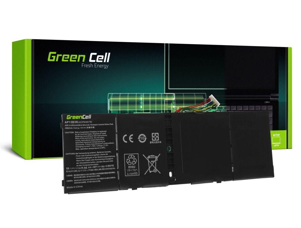 Green Cell Battery AP13B3K pre Acer Aspire ES1-511 V5-552 V5-552P V5-572 V5-573 V5-573G V7-581 R7-571 R7-571G