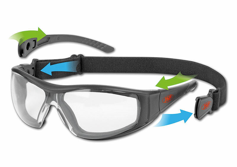 JSP okuliare STEALTH HYBRID AF, AS číra