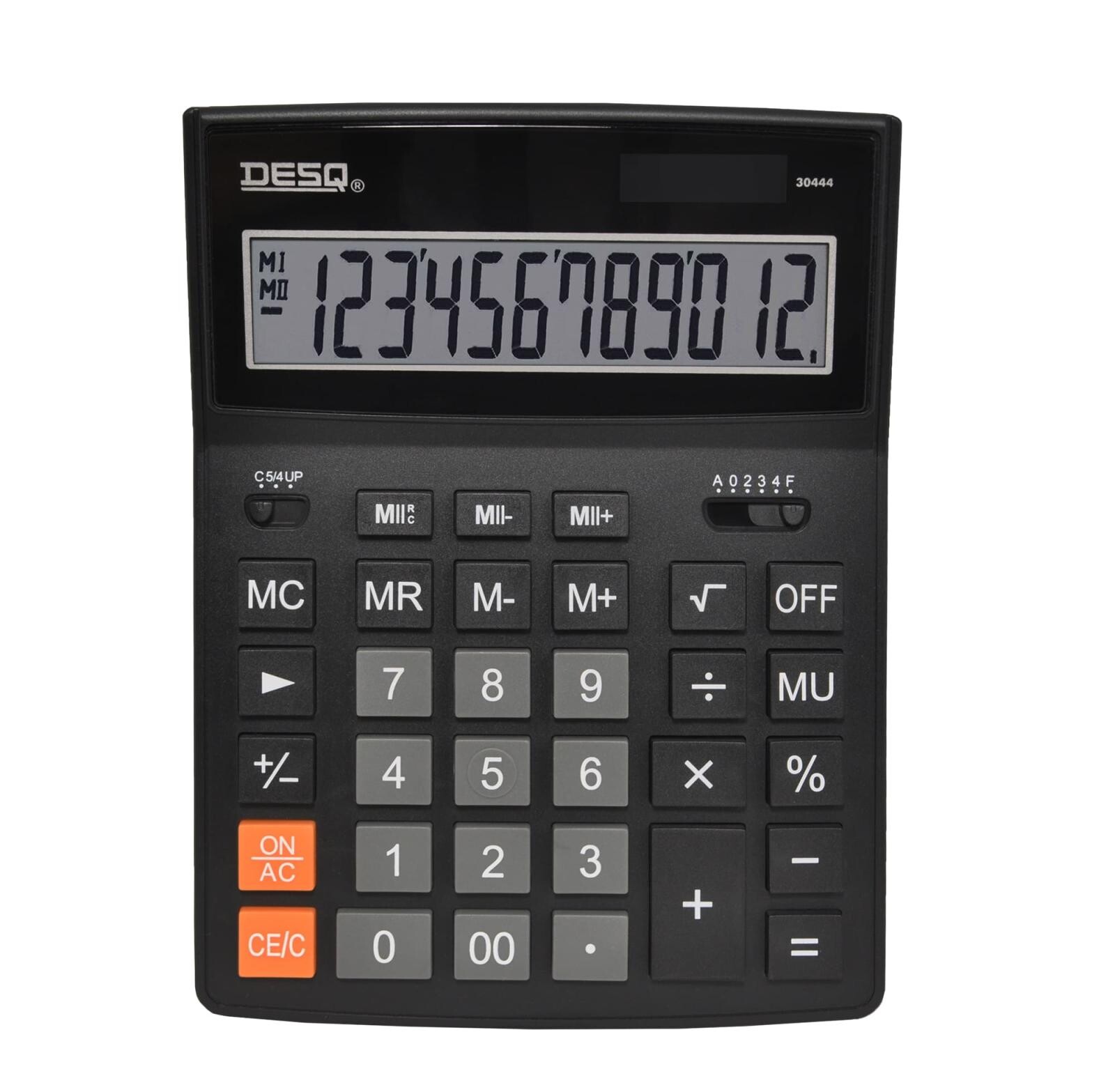 Kalkulačka DESQ XXL, čierna