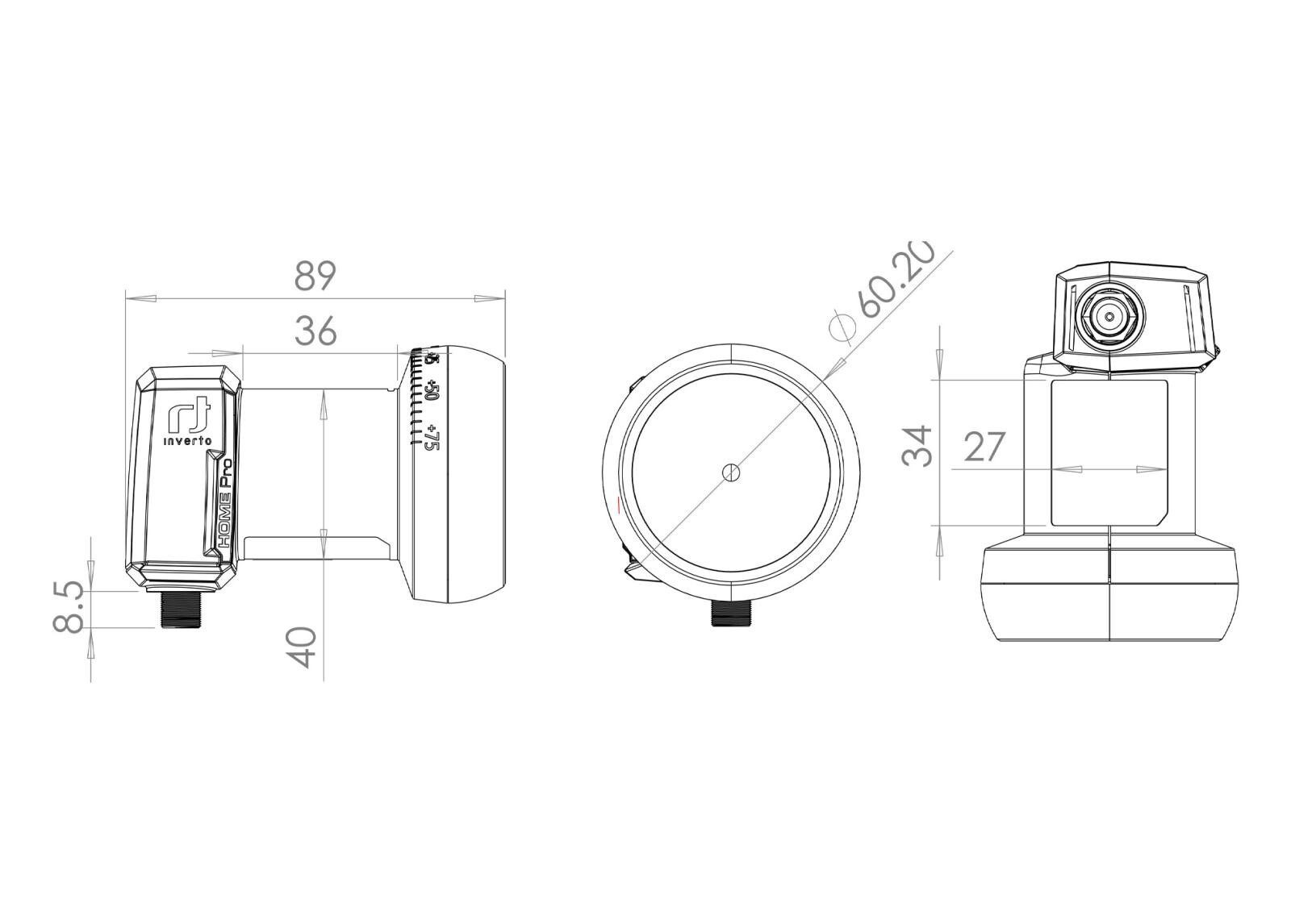LNB Inverto HOME PRE Universal Single