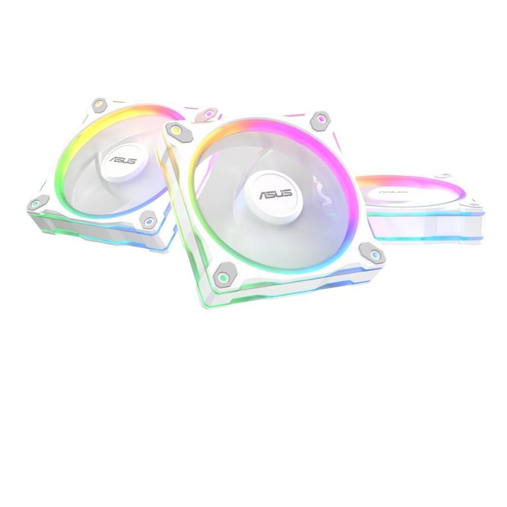 ASUS Ventilátor PRIME MR120 ARGB, 3x120mm, biela
