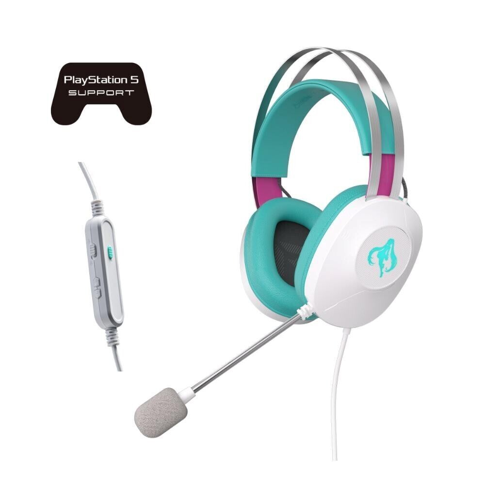 ASUS slúchadlá TUF Gaming H1 GEN II Hatsune Miku Edition, Drôtový herný Headset