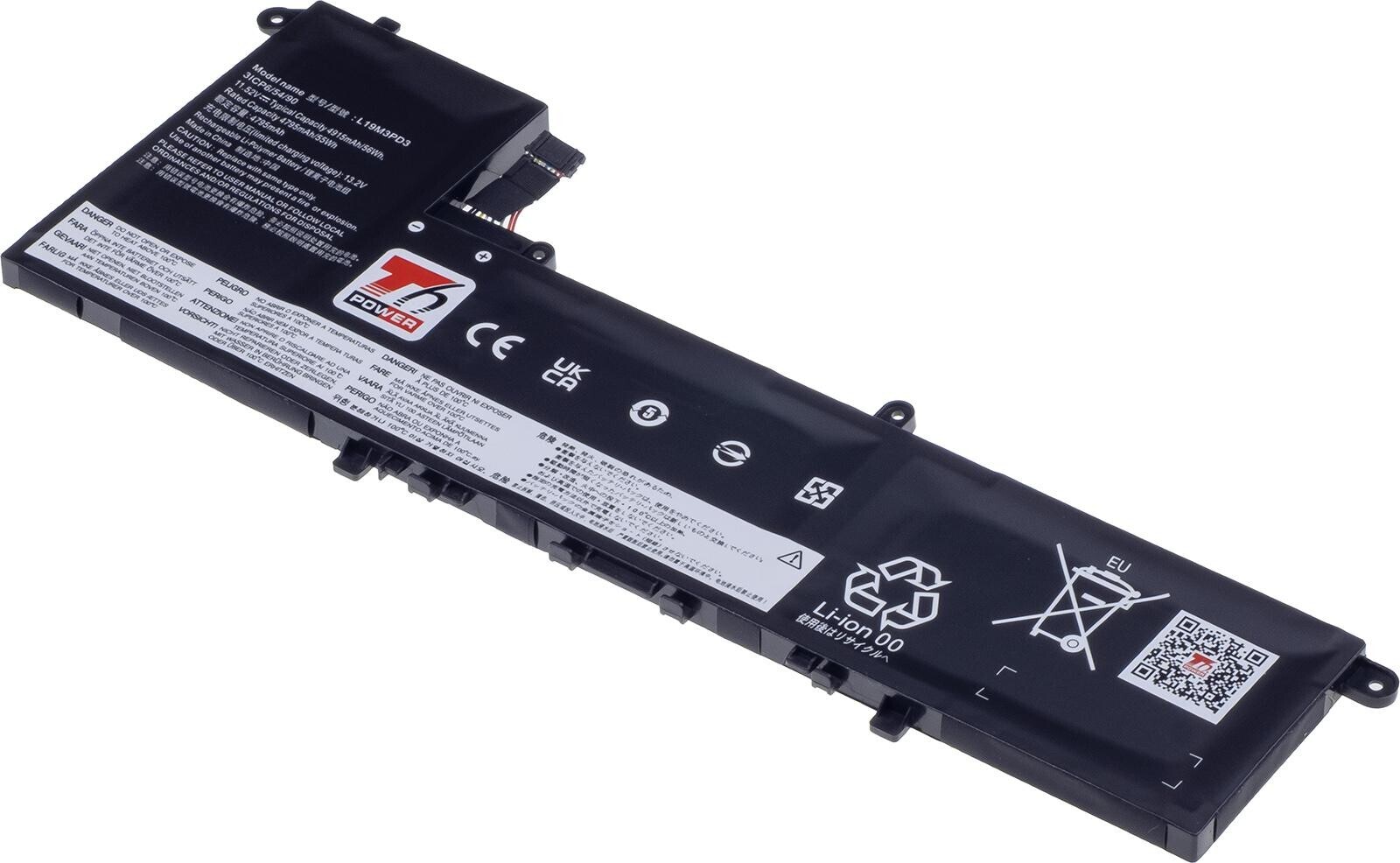 Batéria T6 Power pre Lenovo IdeaPad S540-13ITL, S540-13IML, S540-13ARE, 4915mAh, 56Wh, 3cell, Li-Pol
