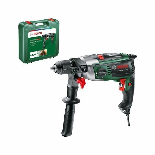 Bosch AdvancedImpact 900 príklepová vŕtačka, 900 W, priemer do ocele 13 mm, do dreva 40 mm