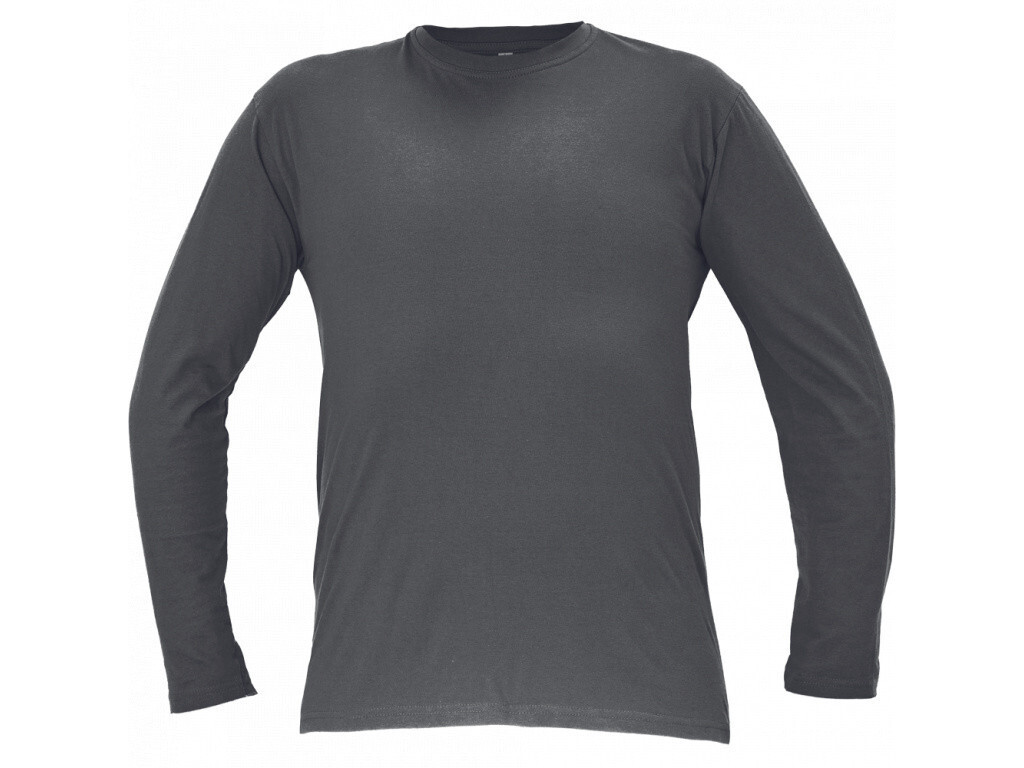 CAMBON tričko dlhý rukáv kamenne šedá 3XL