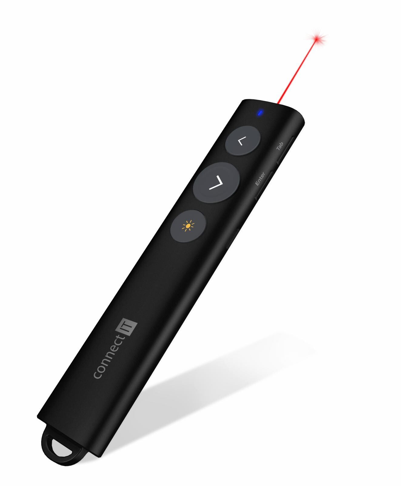 CONNECT IT LaserPoint laserové ukazovátko rechargeable ČIERNE