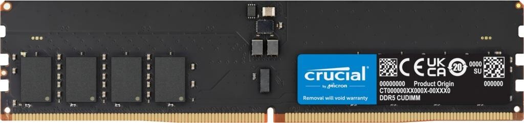 Crucial/CUDIMM DDR5/64/6400MHz/CL52/1x64GB