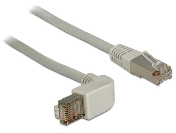 Delock Cable RJ45 Cat.6 SSTP pravouhlý / priamy 0,5 m