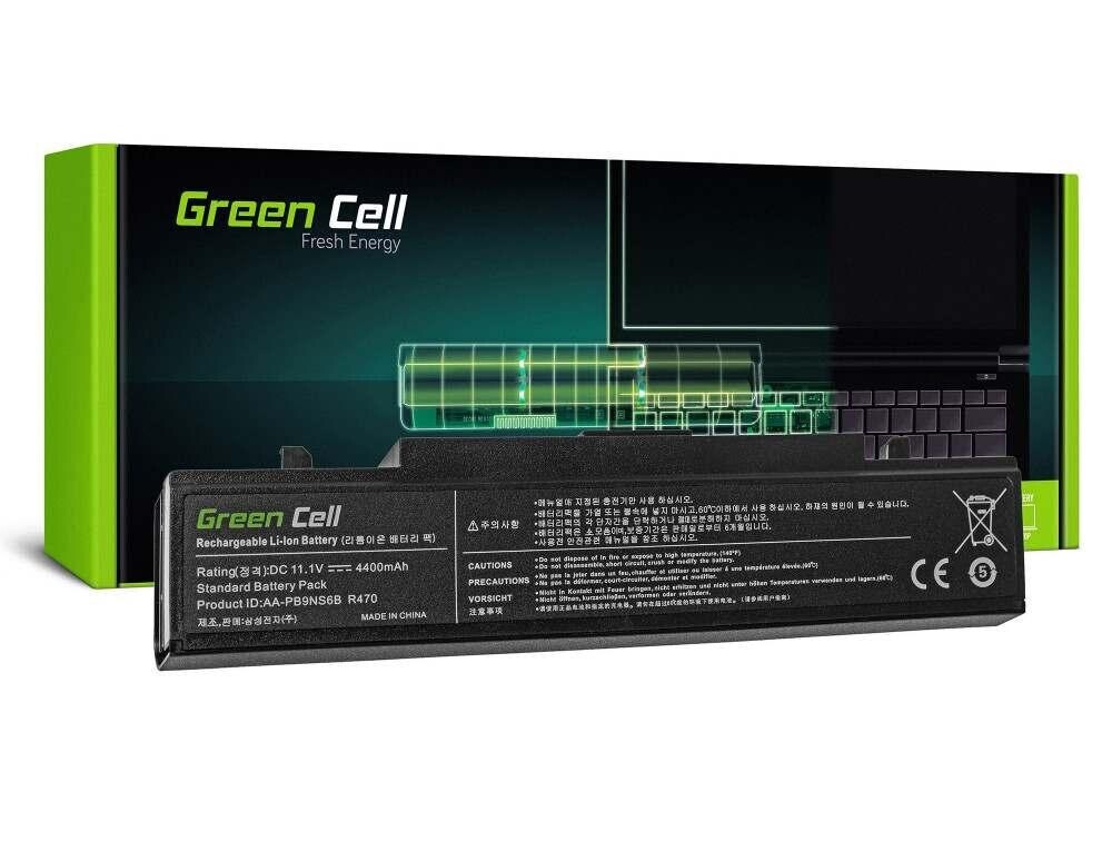 Green Cell Battery AA-PB9NC6B AA-PB9NS6B pre Samsung R519 R522 R525 R530 R540 R580 R620 R780 RV510 RV511 NP300E5A NP350V5C
