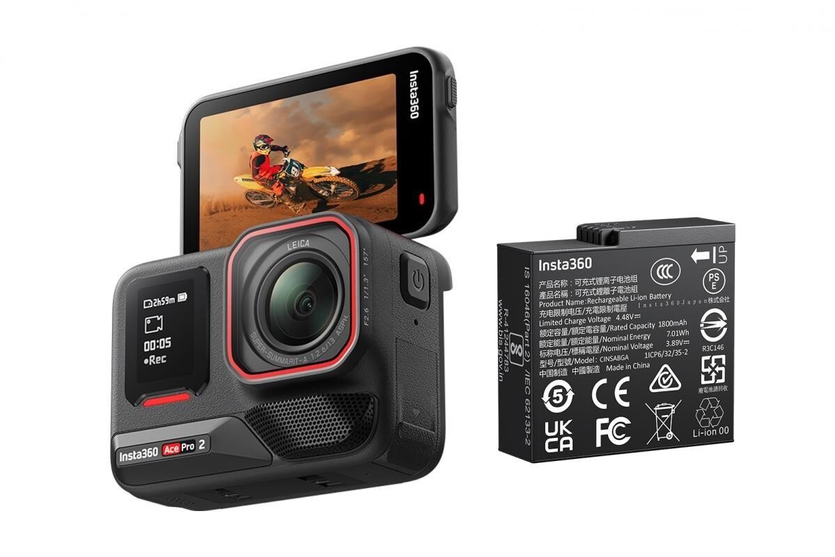 Insta360 Ace Pro 2 akčná kamera, snímač 1/1, 3