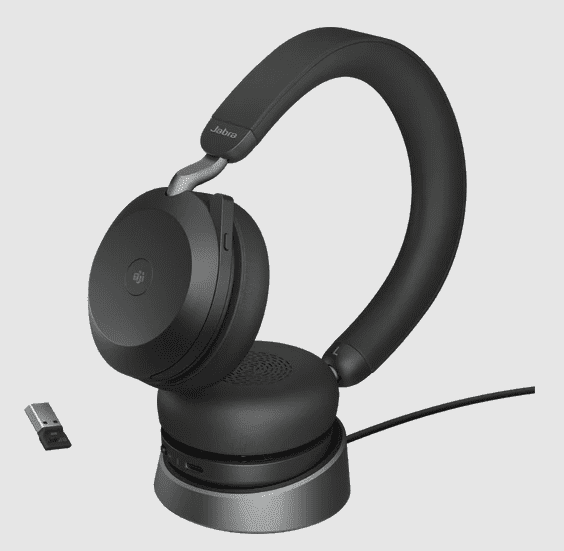 Jabra Evolve2 75/Stereo/ANC/USB/BT/Stand/Čierna