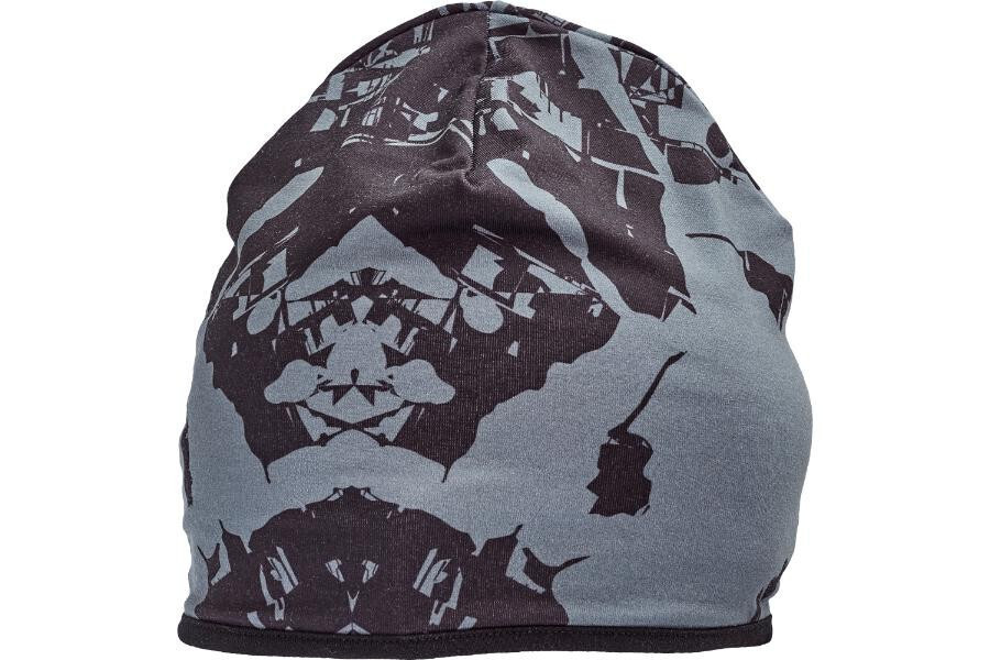 KIRWEE čiapka pletená čierna/sivá XL/XXL