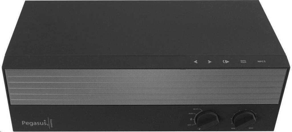 Orava PEGASUS 1 reproduktor, 22.5 W, subwoofer, WiFi, Bluetooth, AUX vstup, Multiroom systém, čierna