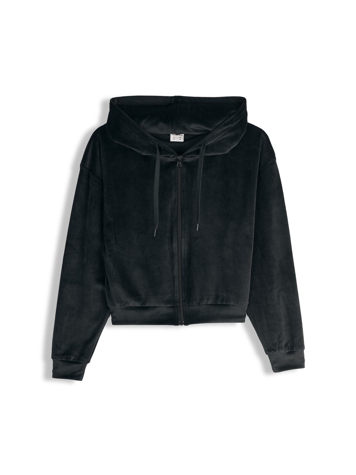 GATE Zamatová mikina s kapucňou