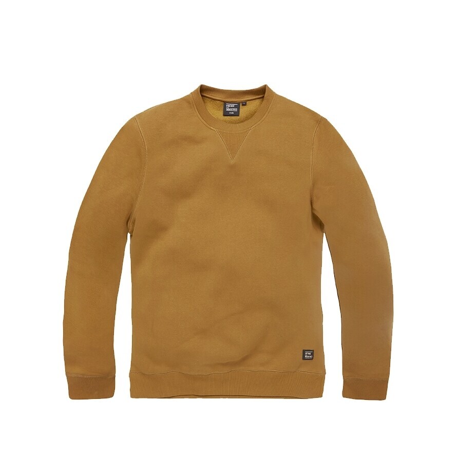 Mikina Vintage Industries Greeley Crewneck - béžová, S