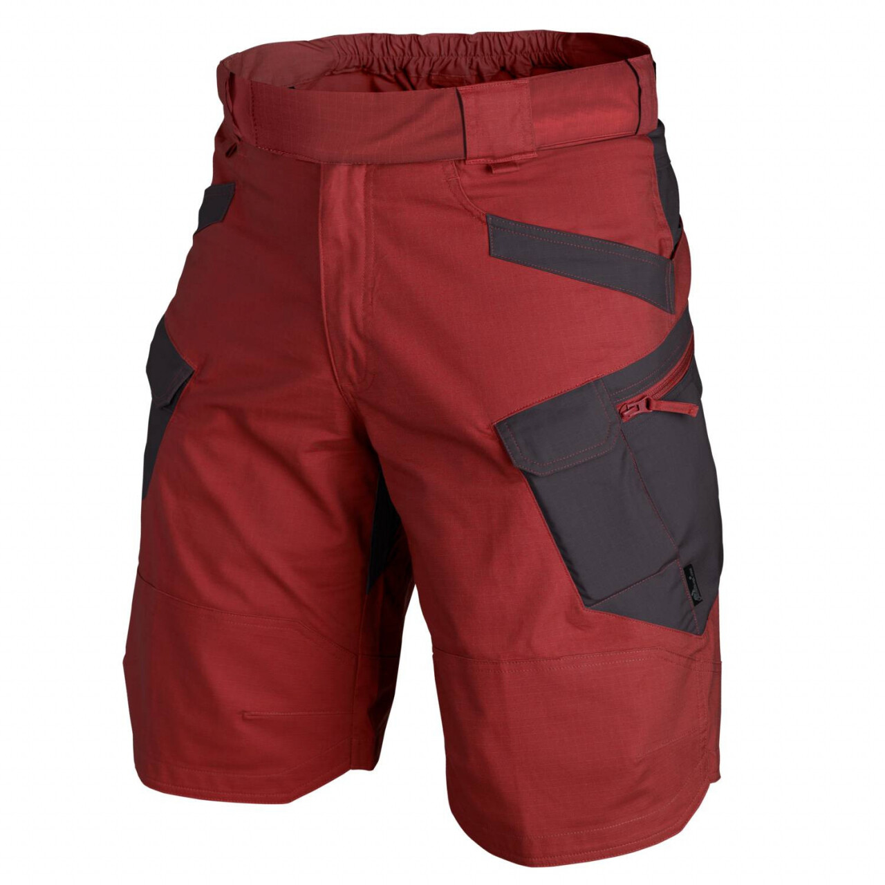 Kraťasy Helikon UTS 11 PolyCotton Ripstop - červené-sivé, 4XL