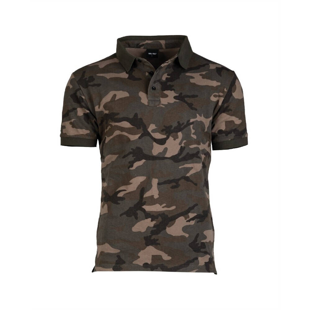 Polokošeľa Mil-Tec Camo Prewash - woodland, S
